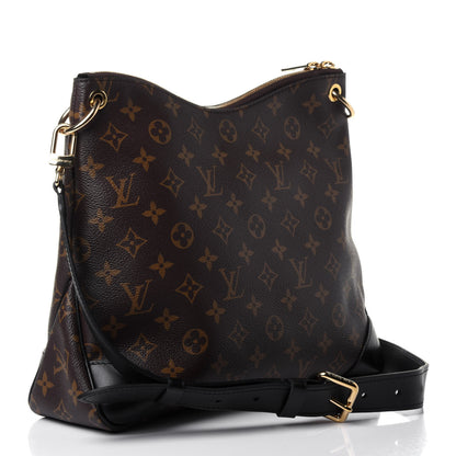 Louis Vuitton Monogram Odeon MM Black 2 of 10