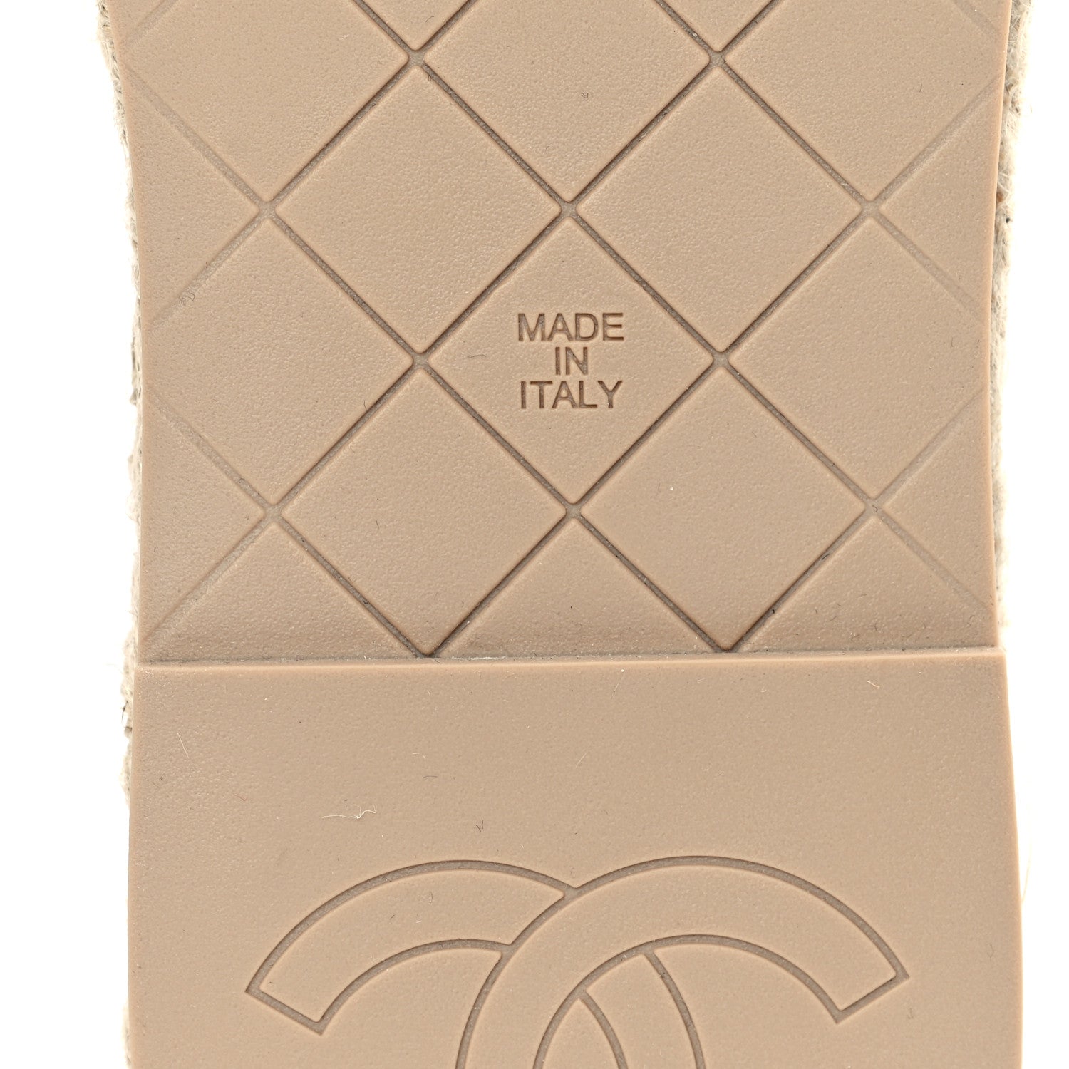 Chanel Lambskin Quilted CC Chain Espadrille Mules 39 Black Navy 7 of 10