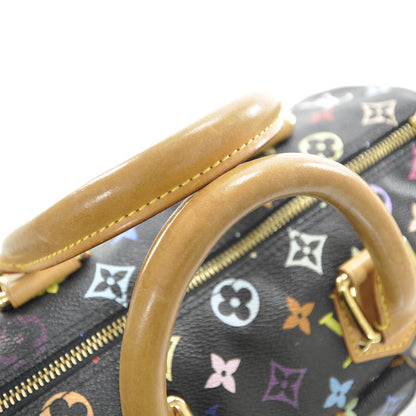 Louis Vuitton Monogram Multicolor Speedy 30 Black 6 of 9