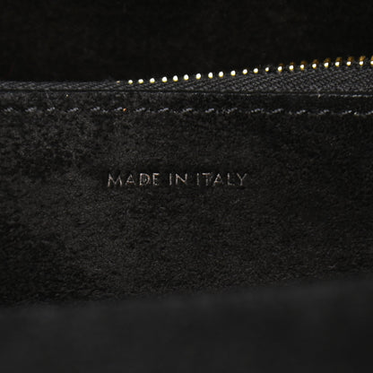 Celine Soft Grained Calfskin Sangle Bucket Bag Black 5 of 10