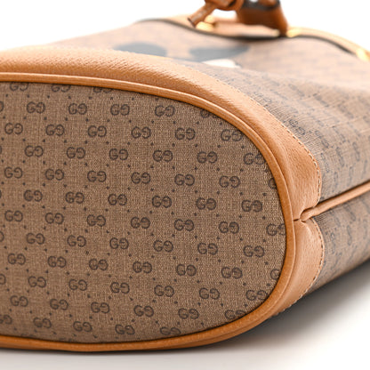 Gucci X DISNEY Mini Vintage GG Supreme Monogram Bucket Bag Beige Vintage Sun Oil 10 of 10