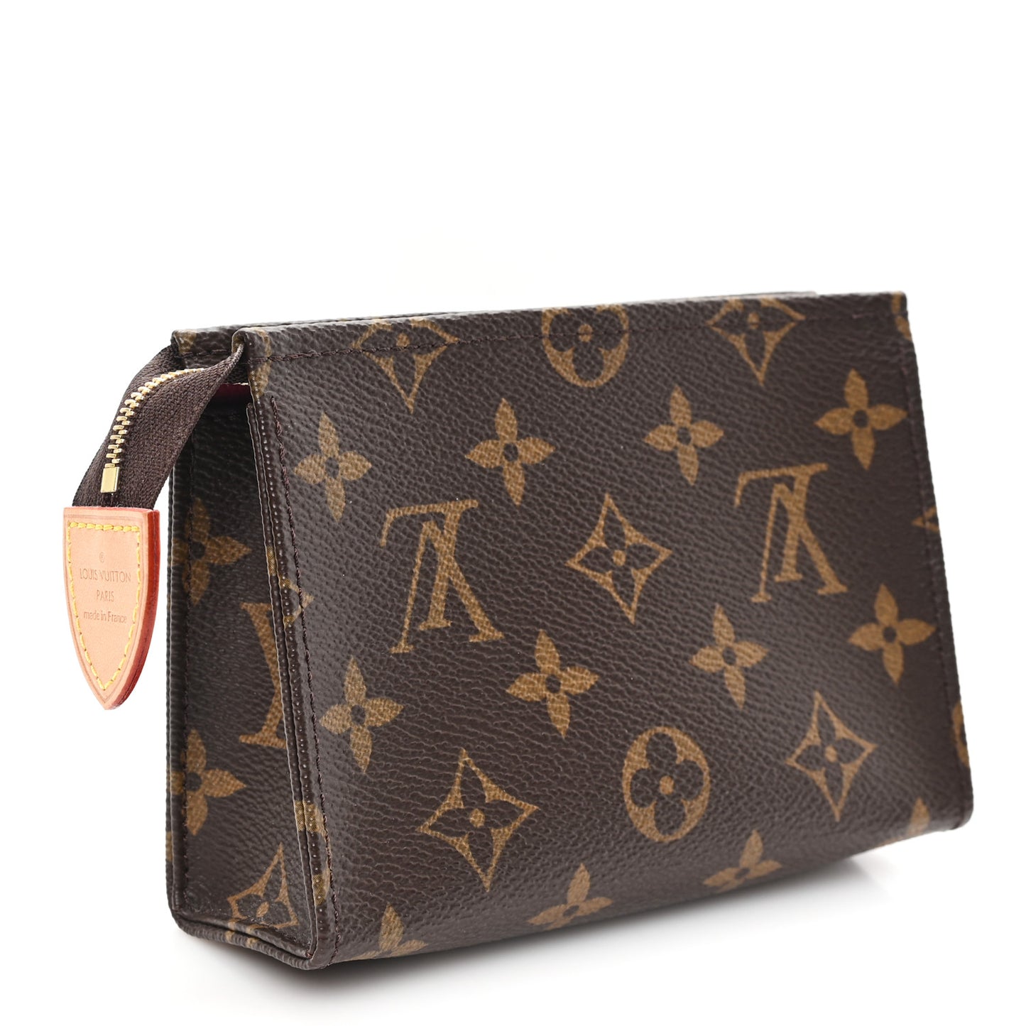 Monogram Toiletry Pouch 15 Fuchsia