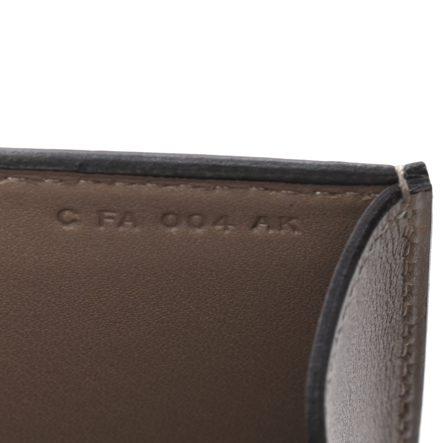 Hermes Swift Medor 23 Clutch Gris Asphalte 8 of 10