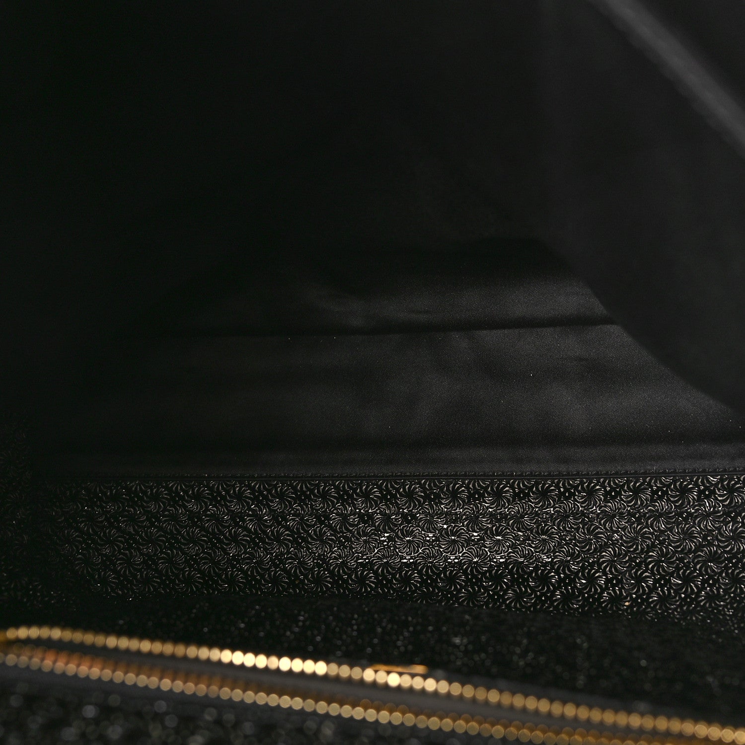 Fendi Patent Large Peekaboo Iconic Satchel Black 6 of 9
