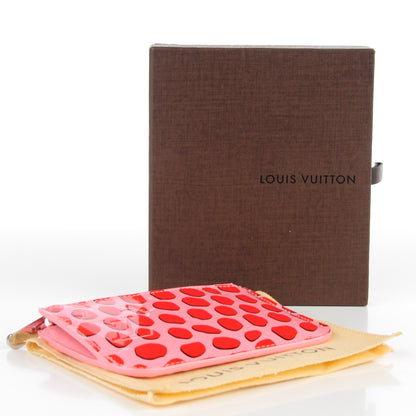 Louis Vuitton Vernis Jungle Dots Key Pouch Sugar Pink Poppy 4 of 7