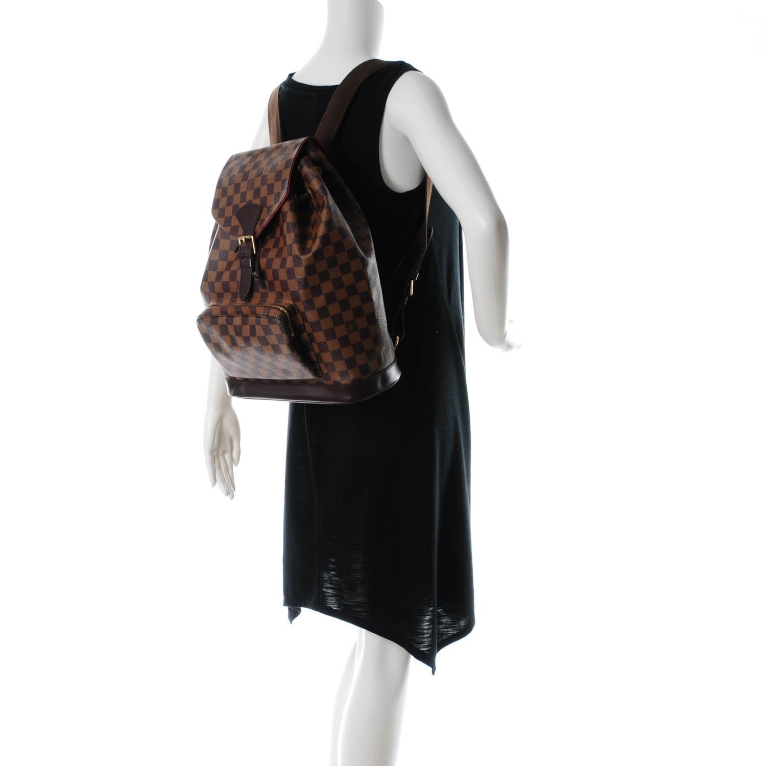 Louis Vuitton Damier Ebene Montsouris GM Backpack 2 of 7