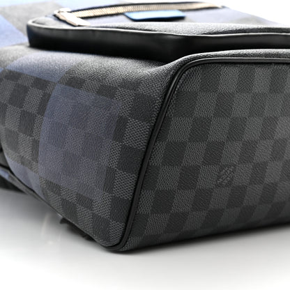 Louis Vuitton Damier Graphite Giant Josh Backpack Blue 8 of 9