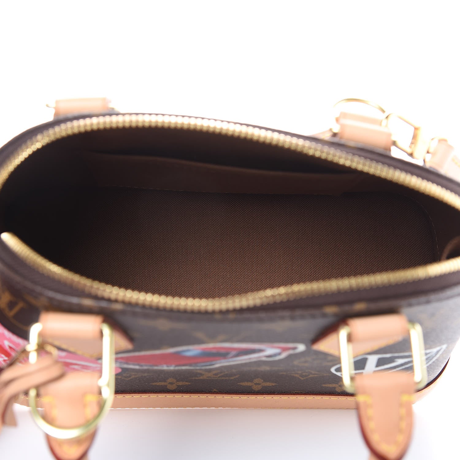 Louis Vuitton Monogram World Tour Alma BB 5 of 11