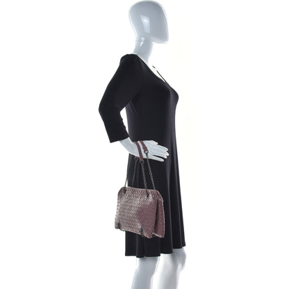 Bottega Veneta Nappa Intrecciato Duo Dusty Rose 2 of 11