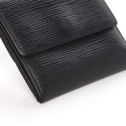 Louis Vuitton Epi Elise Wallet Black 8 of 11