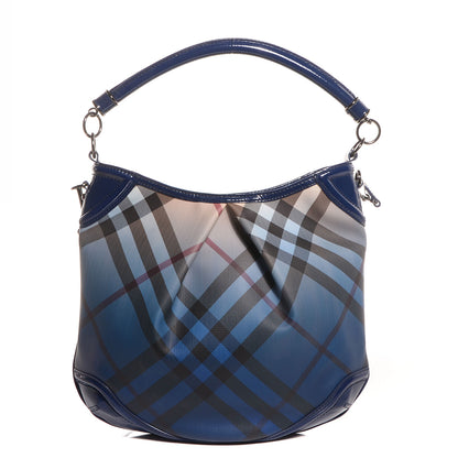 Burberry Nova Pop Degrade Medium Craigwell Hobo Jet Blue 1 of 14