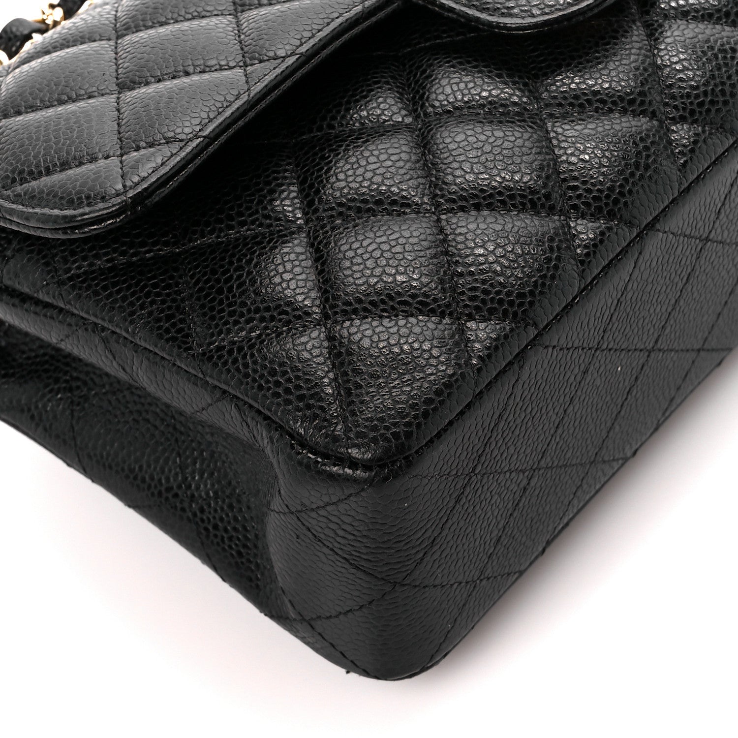 Chanel Caviar Quilted Small Double Flap Black 10 of 11