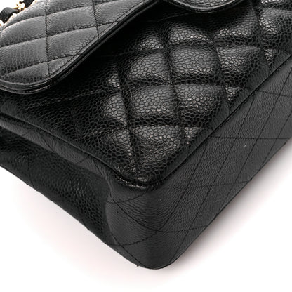 Chanel Caviar Quilted Small Double Flap Black 10 of 11