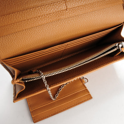 Prada Vitello Phenix Continental Flap Wallet Caramel 5 of 7