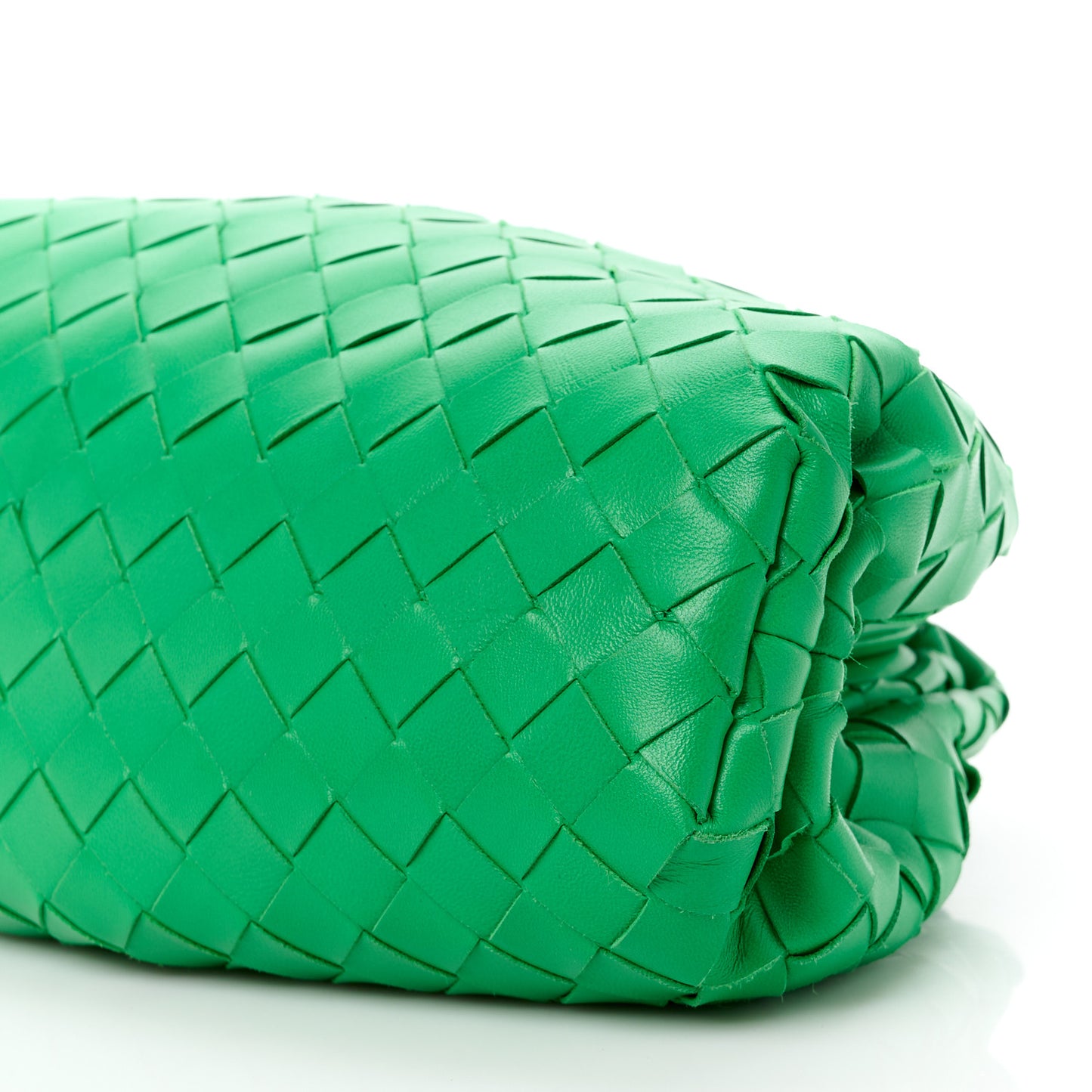 Nappa Maxi Intrecciato Teen Pouch Parakeet