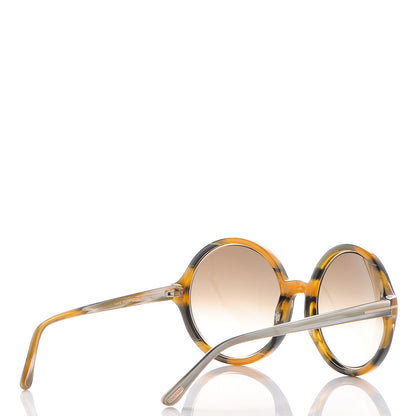 Tom Ford Carrie Sunglasses TF268 Grey Horn 4 of 7