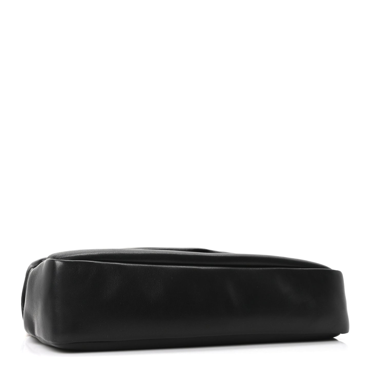 Plunged Lambskin Calypso Black