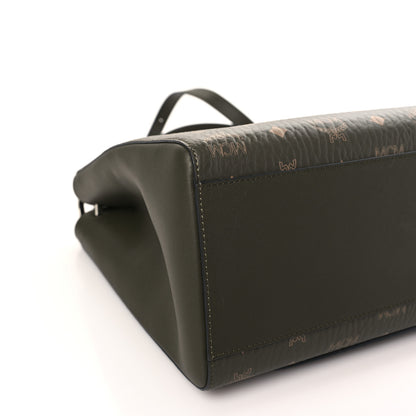 MCM Visetos Medium Aren Hobo Sea Turtle 7 of 8