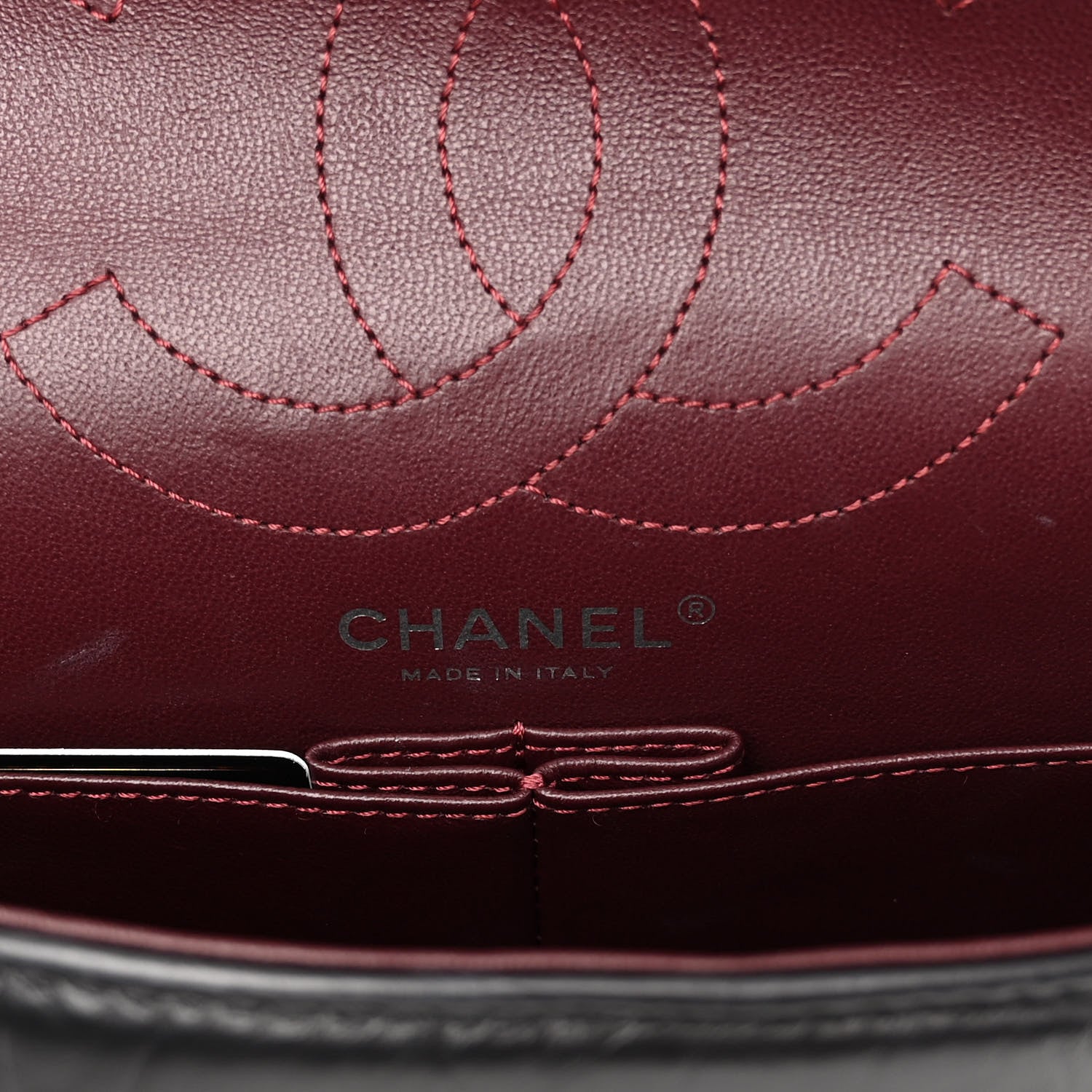 Chanel Aged Calfskin Quilted 2.55 Reissue 226 Flap Black 6 of 10