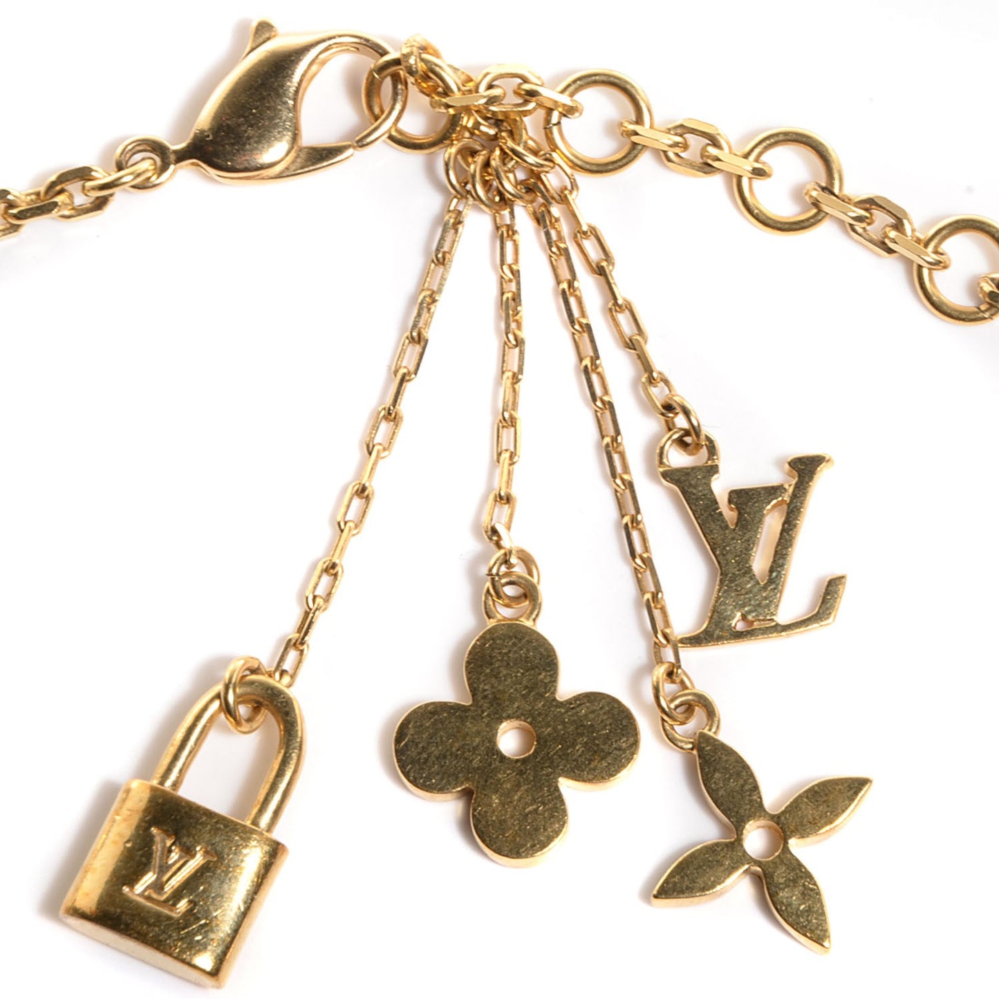 Inclusion Chain Necklace Gold