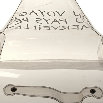 Hermes Vinyl Souvenir De L'Exposition Kelly Transparent 5 of 14