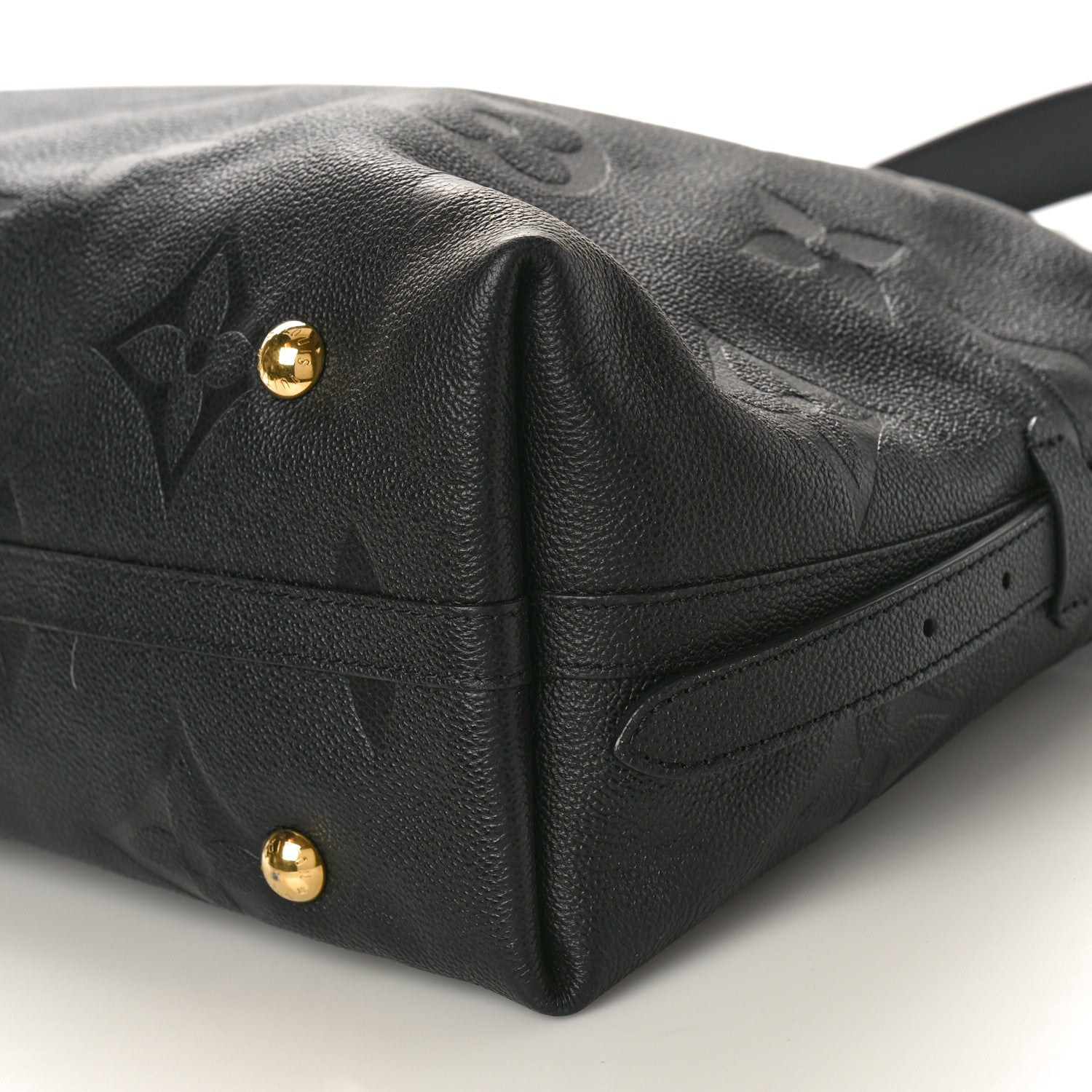 Louis Vuitton Empreinte Monogram Giant Carryall MM Black 11 of 12