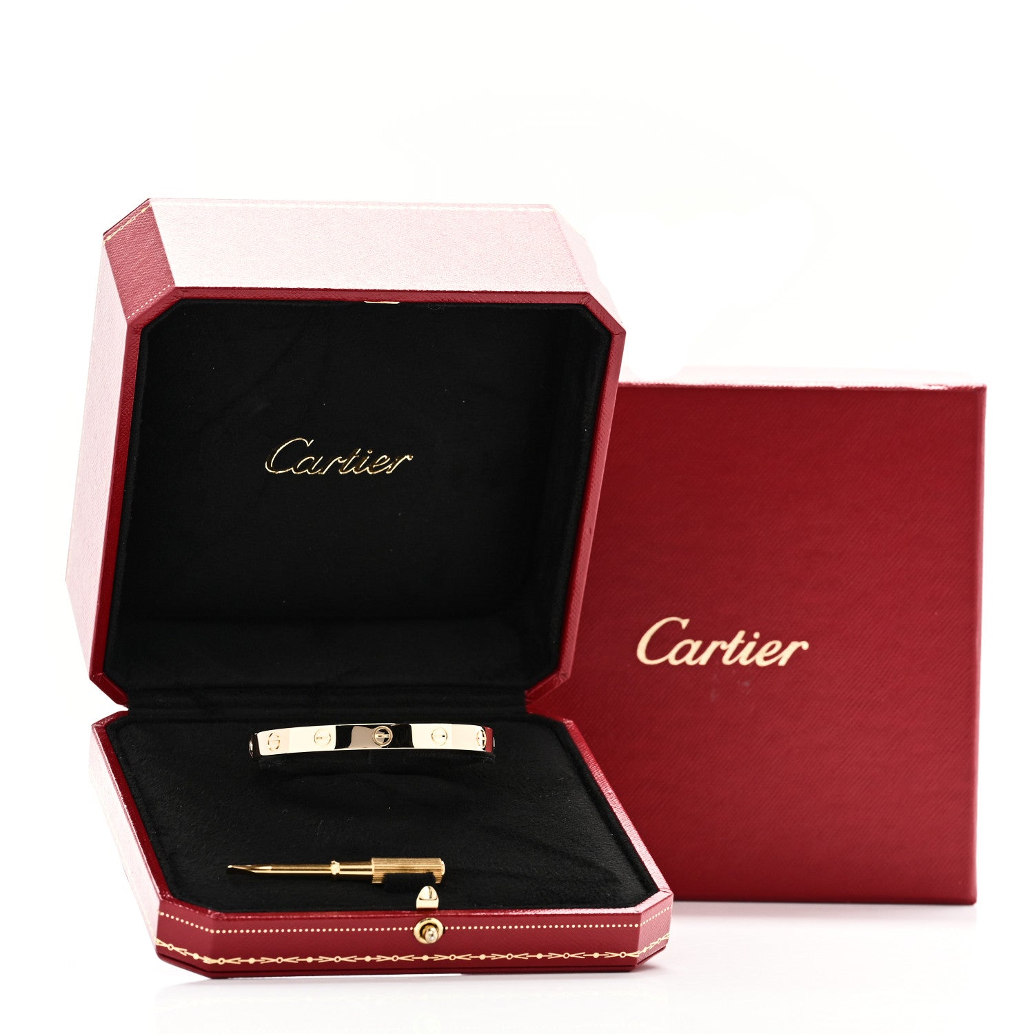 Cartier 18K Yellow Gold LOVE Bracelet 16 8 of 8