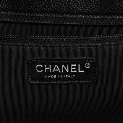 Chanel Caviar Quilted Flap Tote Black 6 of 7