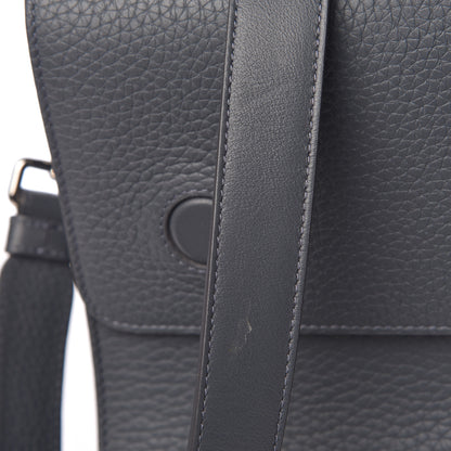 Christian Dior Bullcalf Large Diorever Flap Meteorite Grey 12 of 12