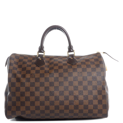 Louis Vuitton Damier Ebene Speedy 35 1 of 7