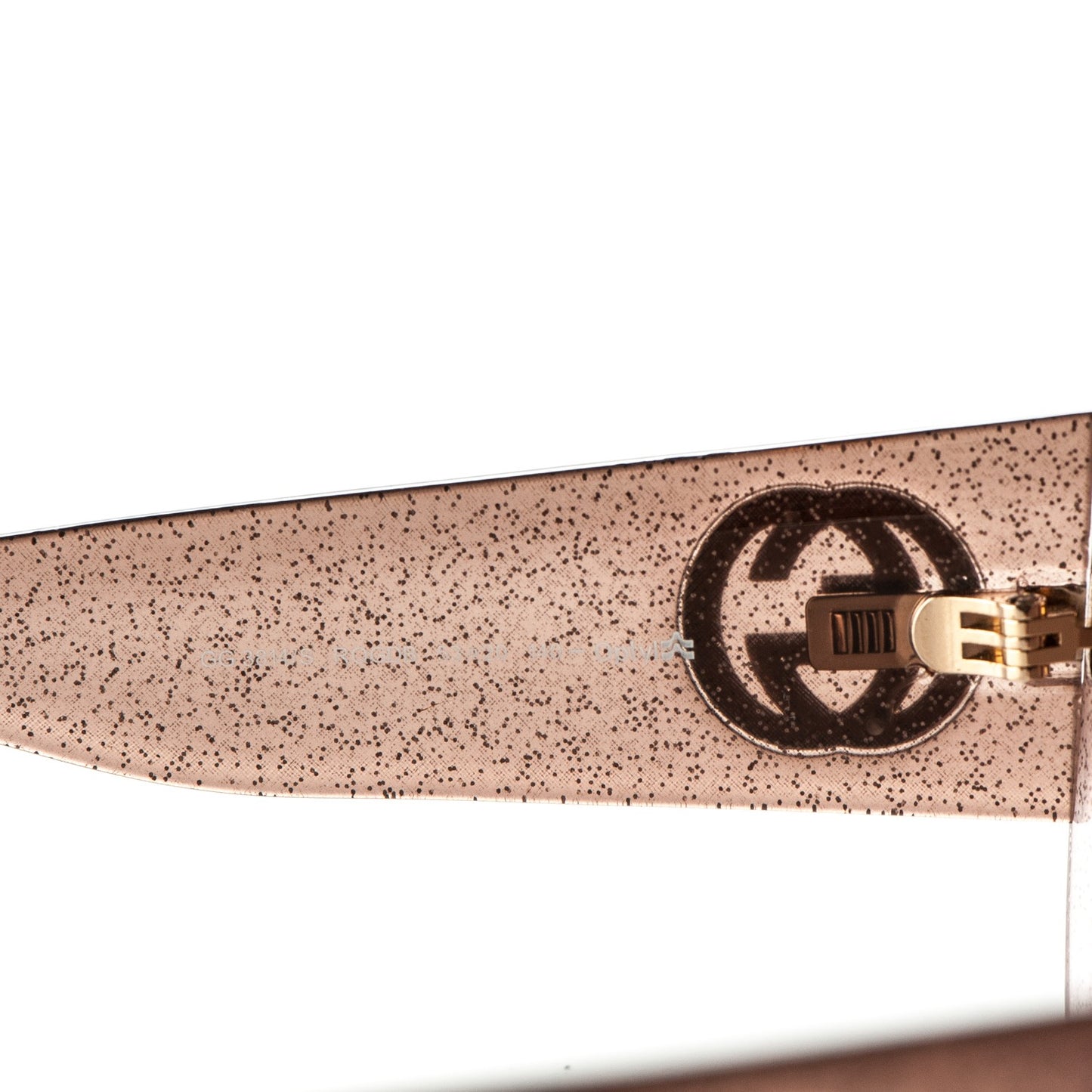 Glitter Square Optyl Sunglasses 3814/S Brown Pink
