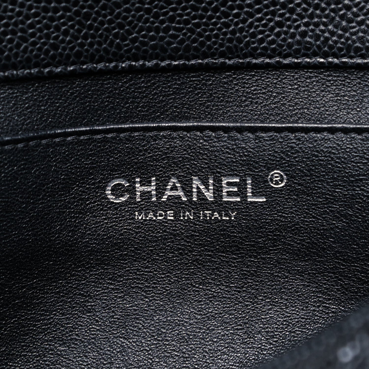 Chanel Caviar Quilted Clutch With Chain Flap Black 9 of 10