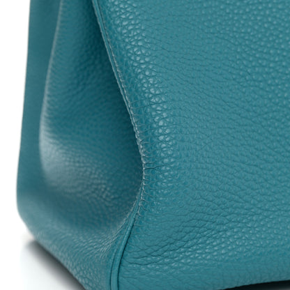 Hermes Togo Birkin 35 Blue Jean 15 of 16