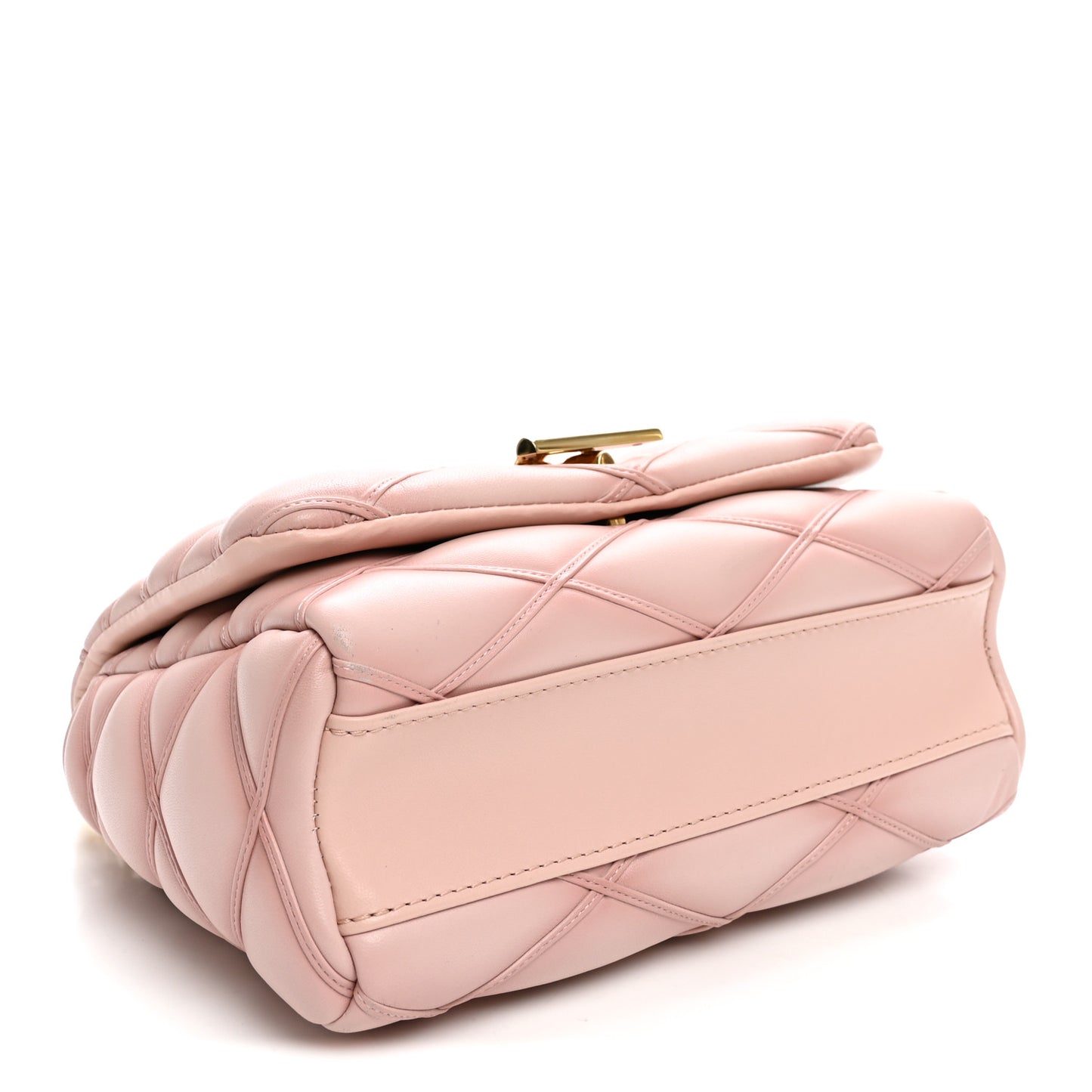 Lambskin Malletage Top Handle GO-14 MM Raspberry