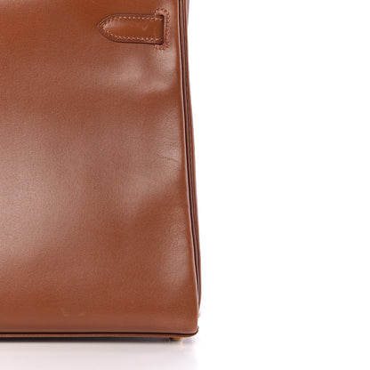 Hermes Box Kelly Retourne 32 Noisette 15 of 18