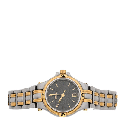 Gucci Stainless Steel 26mm 9040L Two Tone Quartz Watch Black 2 of 4