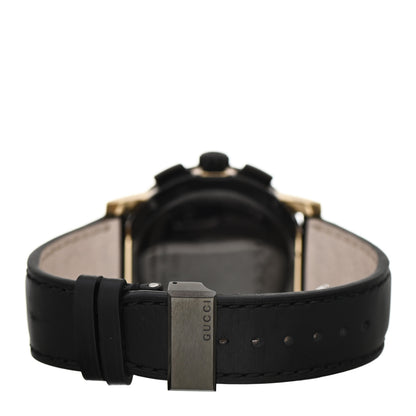 Gucci PVD Stainless Steel Calfskin 44mm G-Chrono Quartz Watch Black 3 of 4