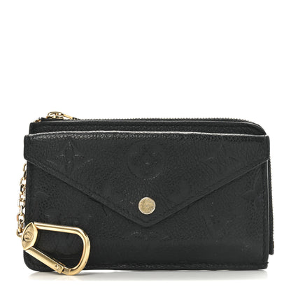Louis Vuitton Empreinte Recto Verso Card Holder Black 1 of 7
