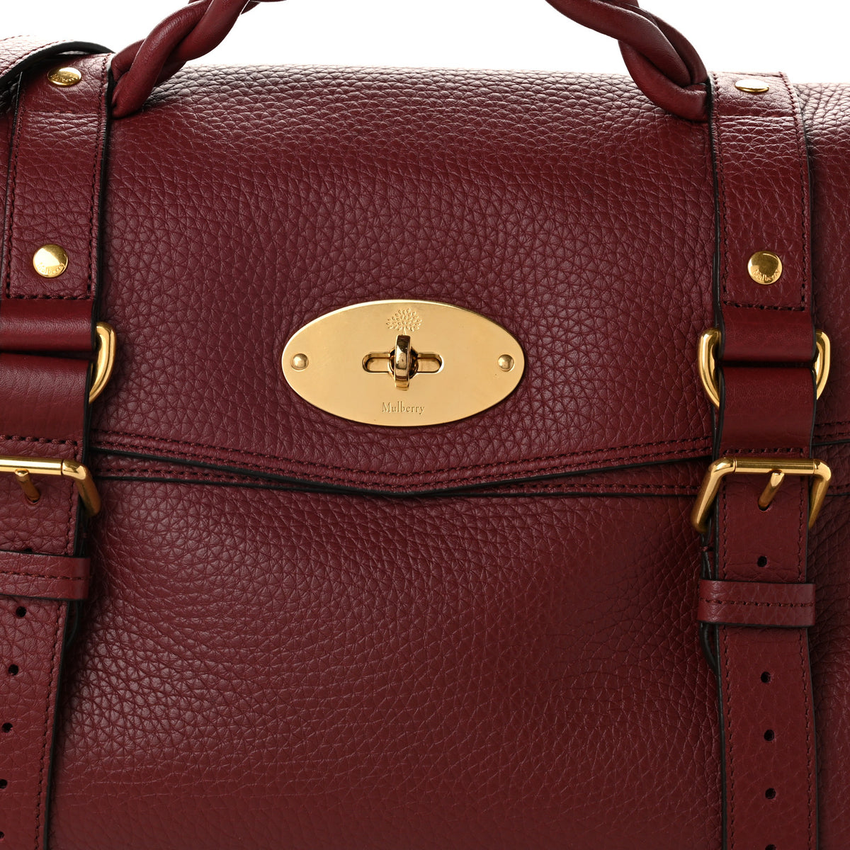 Mulberry Heavy Grain Medium Alexa Crimson 7 of 9