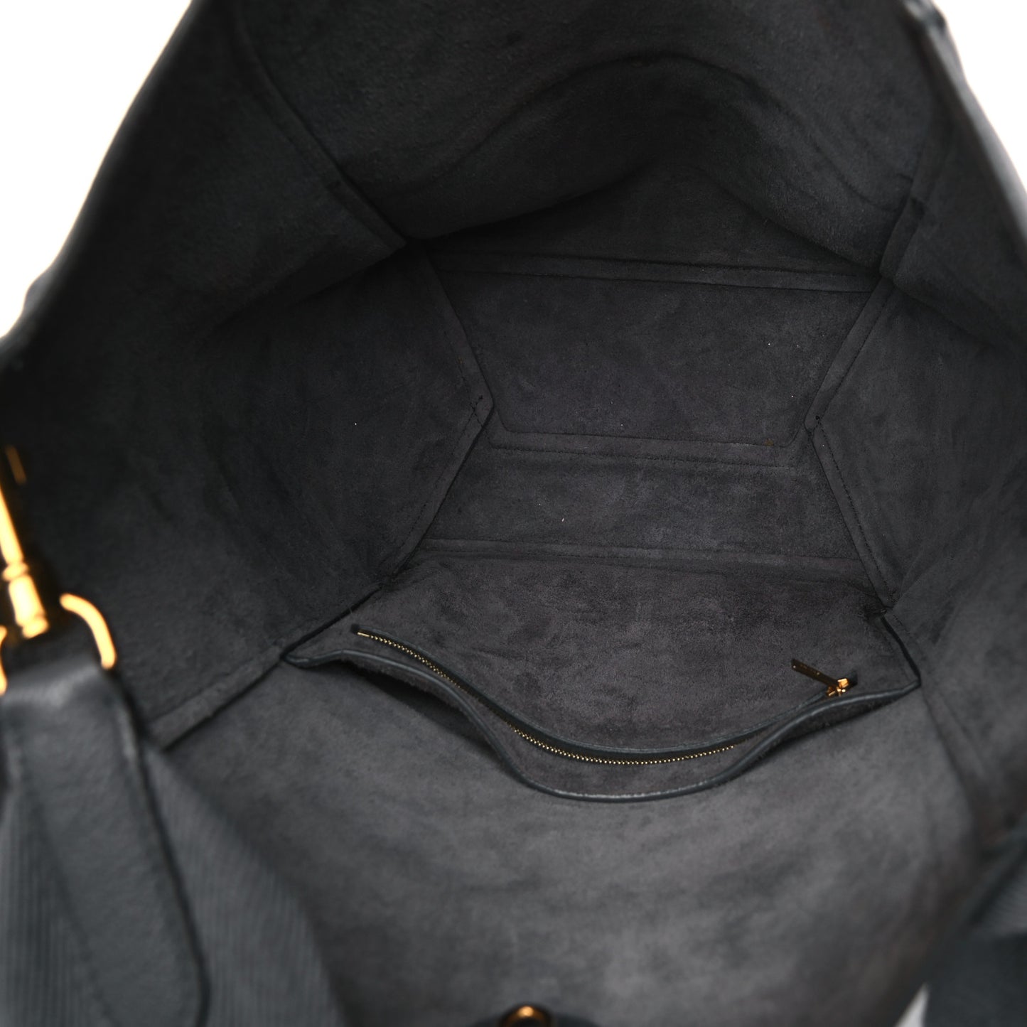 Soft Grained Calfskin Sangle Bucket Bag Kohl