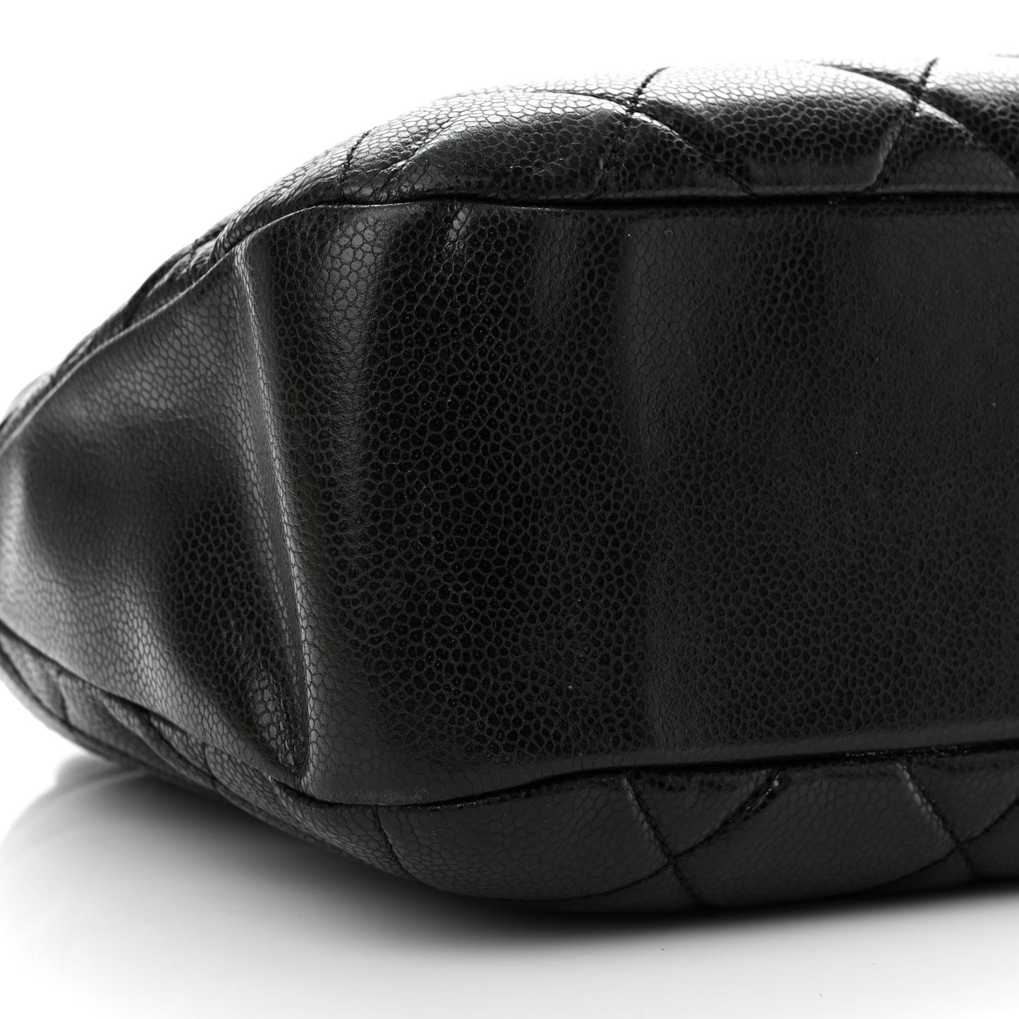 Caviar Quilted Timeless CC Soft Tote Black