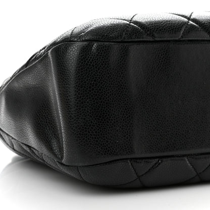 Chanel Caviar Quilted Timeless CC Soft Tote Black 9 of 11