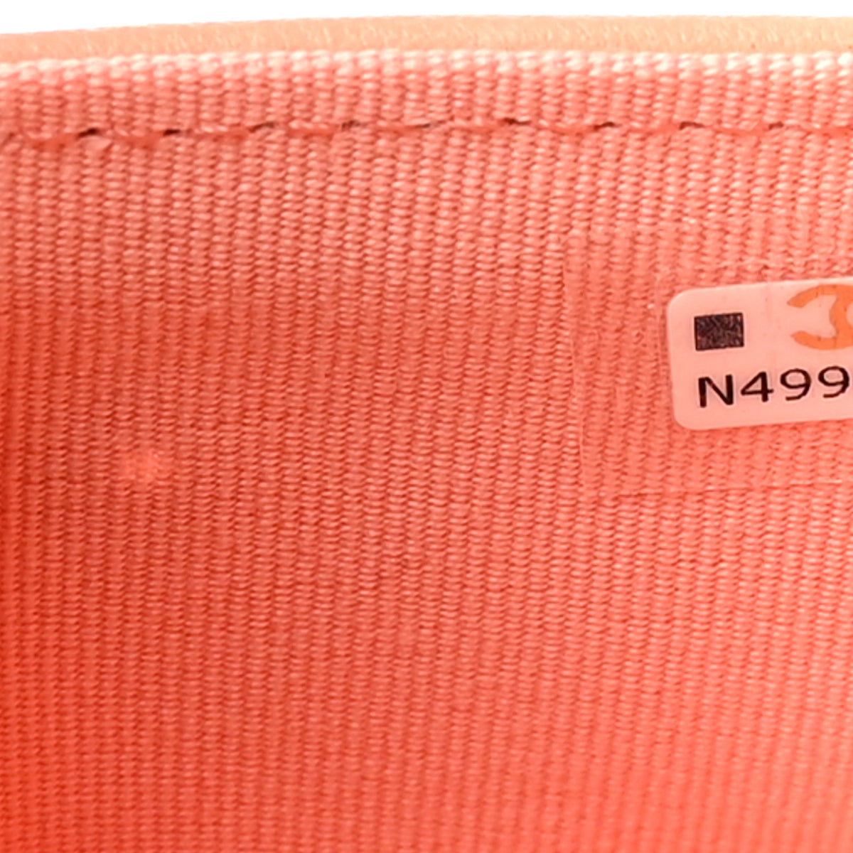 Chanel Lambskin Quilted Chanel 19 Flap Wallet Orange 7 of 10