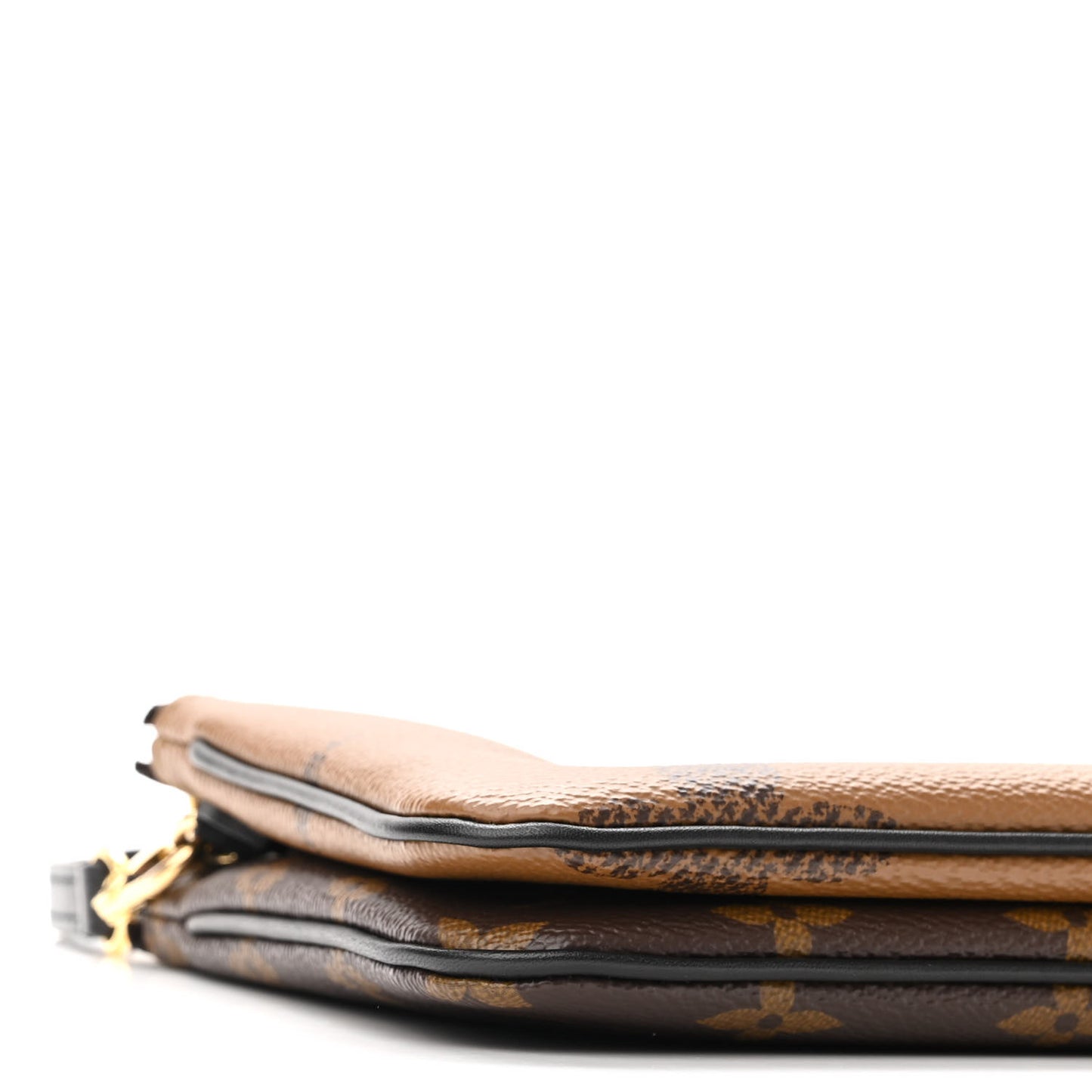 Reverse Monogram Giant Double Zip Pochette
