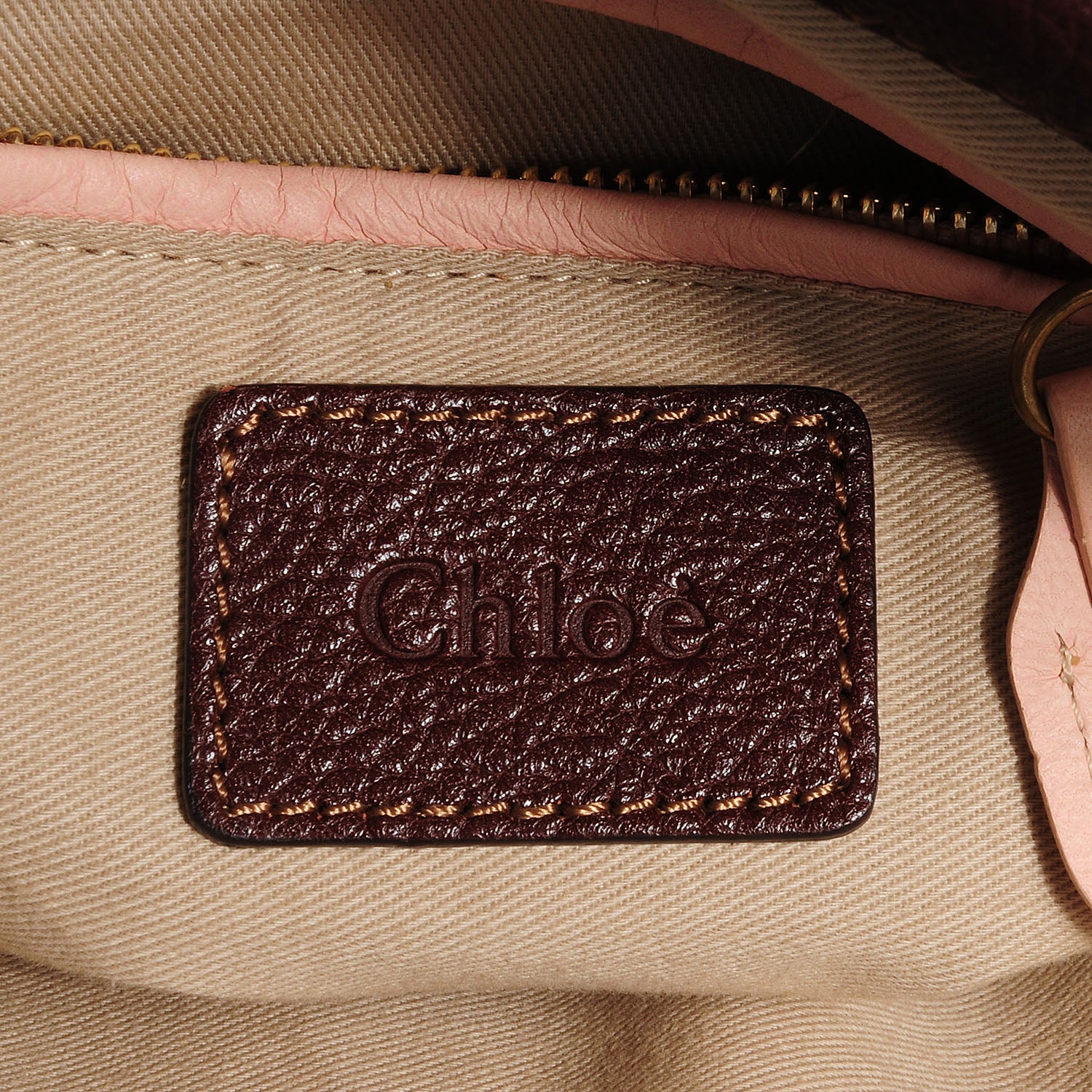Chloe Calfskin Medium Paraty Chocolate 6 of 9