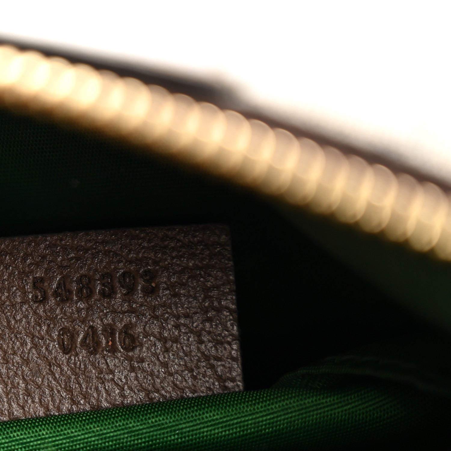 Gucci Soft GG Supreme Monogram Calfskin Medium Ophidia Cosmetic Case Beige Ebony New Acero 7 of 9