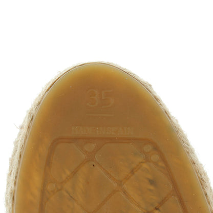 Chanel Patent Sequin CC Espadrilles 35 White 7 of 8