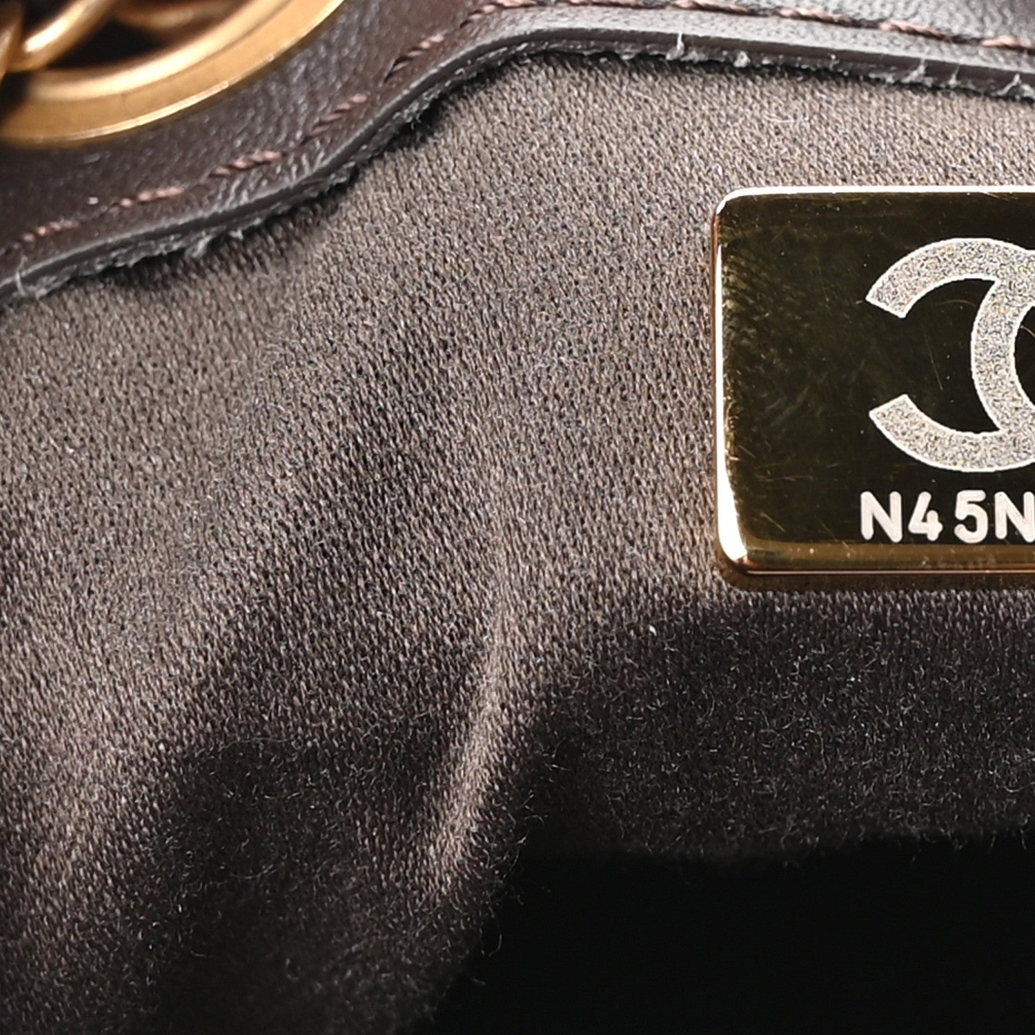 Chanel Suede Quilted Small Chanel 25 Handbag Dark Brown 7 of 11