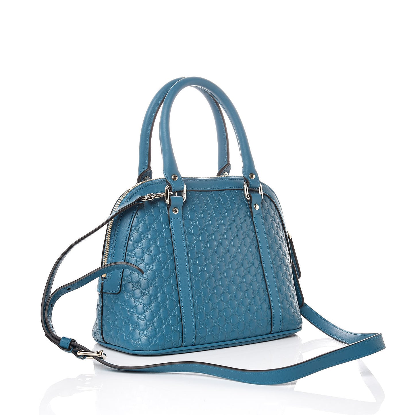 Microguccissima Mini Dome Bag Deep Cobalt
