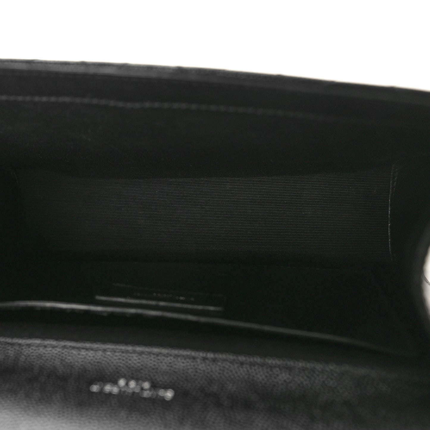 Grain De Poudre Textured Mixed Matelasse Triquilt Medium Monogram Satchel Black